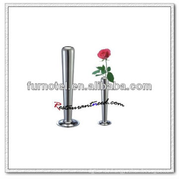 T184 H195mm Stainless Steel Single Flower Vase